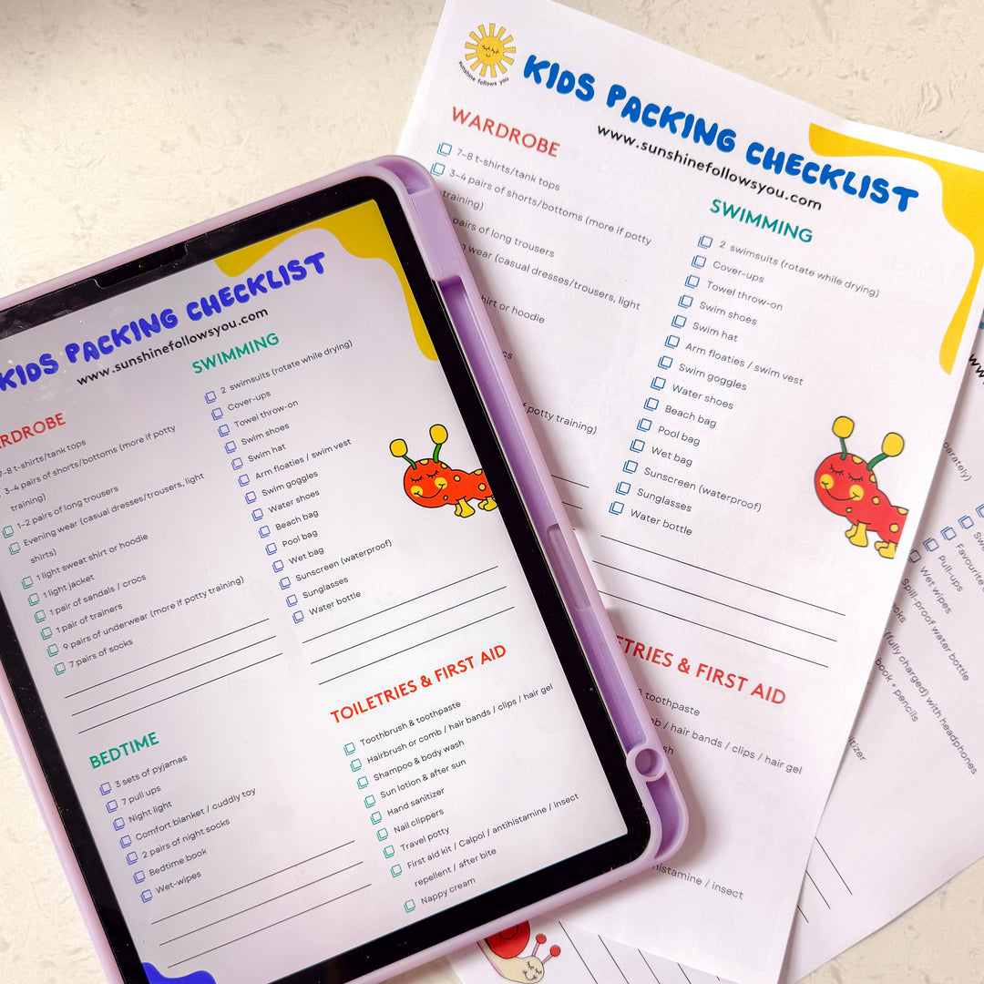 The Ultimate Kids Holiday Packing List – Download Your Free Checklist!