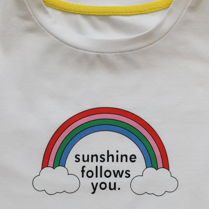 Follow Your Rainbow White T-Shirt