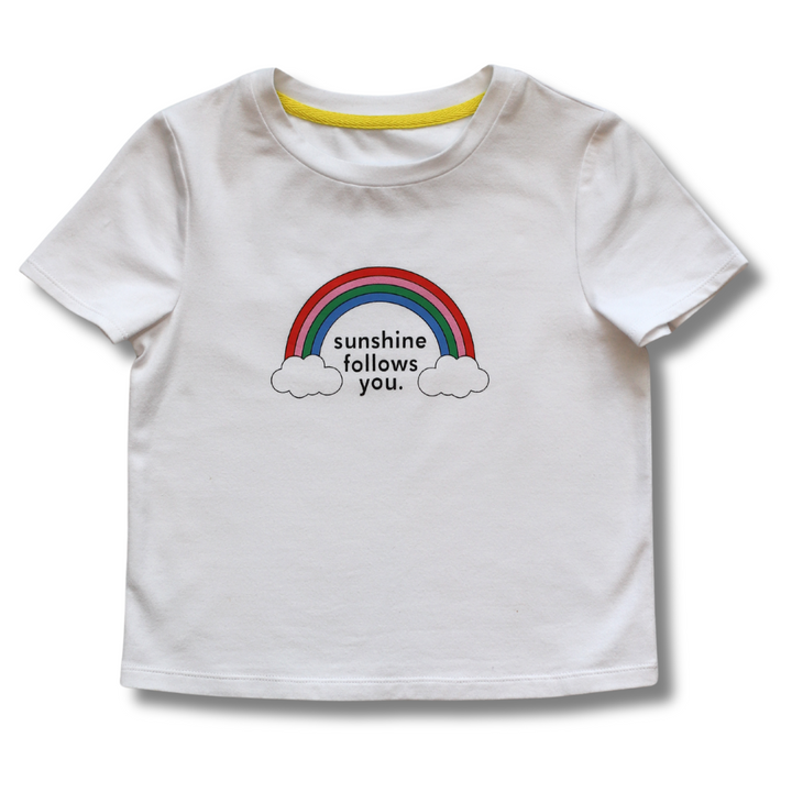 Follow Your Rainbow White T-Shirt