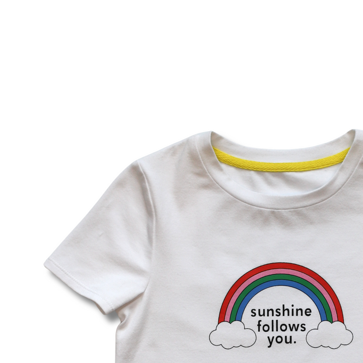 Follow Your Rainbow White T-Shirt